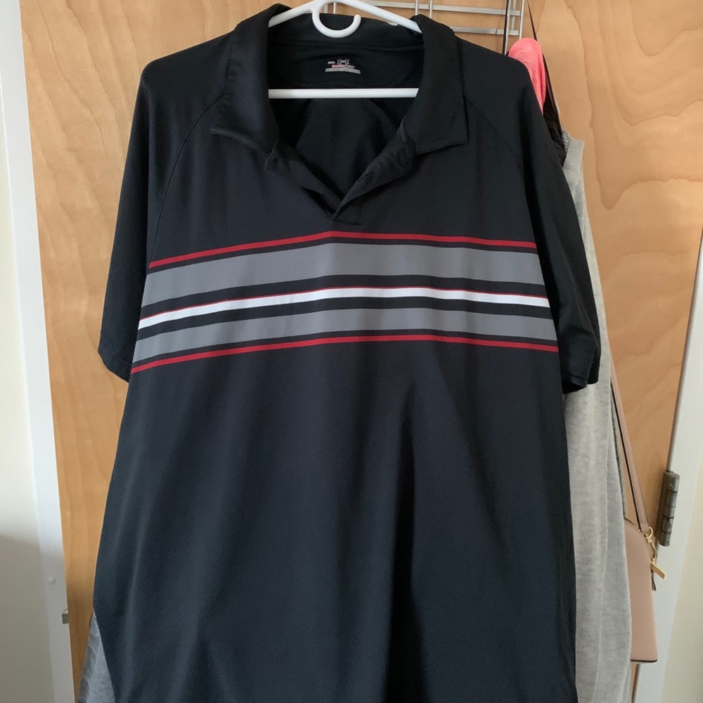 Under Armour striped polo - 3XL